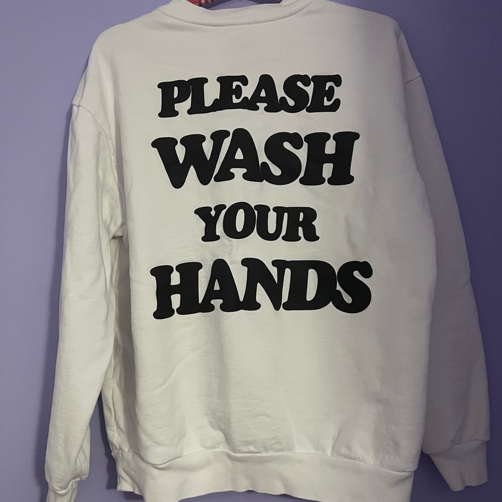 TALENTLESS “PLEASE WASH YOUR HANDS“ SWEATSHIRT